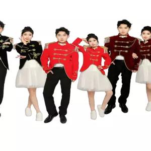 치어리더 응원 유니폼 군악대 마칭밴드 견장 제복 자켓 의상