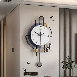 표준 피아노학원 거실 벽걸이 북표준 벽시계 음표 학원