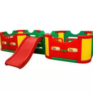 유아 미끄럼틀 어린이 실내 울타리 아기 미끄럼틀 놀이터 플라스틱 베이비 안전 가드 공간 풀장