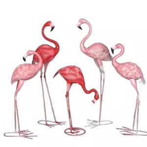 야외 플라밍고 네온 조명 가든 파티오 새장식 포인트 인테리어등