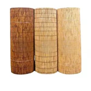 인테리어 대형 갈대발 롤 대나무 거실 천연 가리개 블라인드