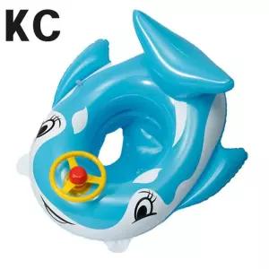 물놀이 보행기 아기 돌고래 라온토이 그늘막 유아 튜브 어린이 대형 하트