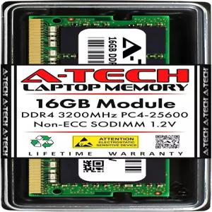 CT6G4SFRA32A용 A-Tech 6GB RAM 교체 DDR4 3200MHz PC4-25600 PC4-3200AA CL22 SOM 2V 비ECC SO-M 260핀