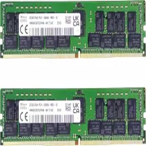 타임텍 하이닉스 64GB KIT 2x32GB DDR4 2666MHz PC4-2300 등록 ECC 2V CL9 2Rx4 듀얼 랭크 288 핀 RM 서버