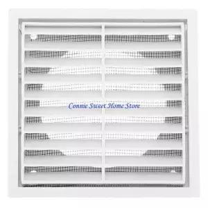 플랫덕트 LXAF 공기 배출구 통풍구 사각형 건조기 커버 스크린 메쉬 루버 그릴 벽 환기