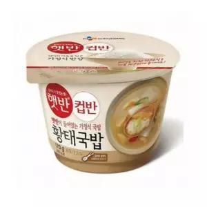 황태국밥 컵반 햇반 170g 24개 박스 CJ