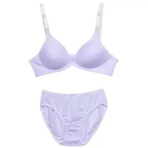 여학생 데일리 3단계 A컵 브라 팬티 세트 추천 10대여아속옷 심플 75A