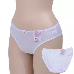 순면 스트라이프 패턴 여학생 삼각팬티 깜찍 성장기 여아동 쥬니어