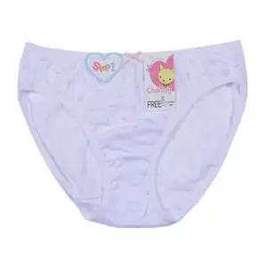 심플 패턴 주니어 순면 삼각 팬티 학생 10대 아동 착용감 여아 속옷