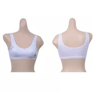 여학생 편안한 밴드형 스포츠브라 1단계 쥬니어 언더웨어 초경 활동성