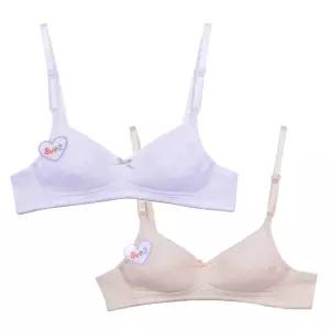 입체설계 2단계 성장기 주니어 브라 AA컵 학생 언더웨어 일상 베이직