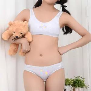 초기 성장 1단계 밴드 스포츠브라 팬티세트 편한어깨끈 깔끔 스타일