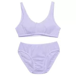 흡습기능성 데일리 주니어 스포츠브라 팬티세트 여아동 여자아이 초경