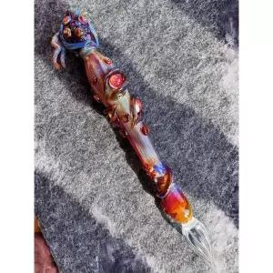 글라스펜 딥펜 캘리그라피 Artists Great Work Purely Handmade Lamp Blown Glass Dip Penhigh Beauty Call