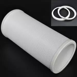 플랫덕트 ABS 배기 덕트 호스 파이프 커넥터 씰 튜브 환기 수 암 어댑터 모바일 에어컨 부품 2개