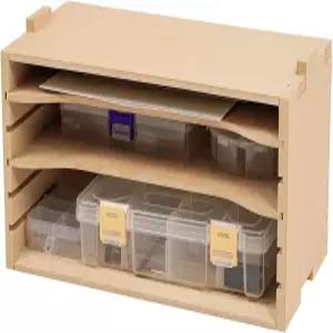 프라모델 도구 정리함 MDF 조립식 도색 거치대 건담 타미야 공구함 모델 키트 페인트 랙 붓 꽂이 거치용