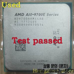 프로세서 CPU A10 9700E 시리즈 AD970BAHM44AB 3Ghz 쿼드 코어 2M 35W AM4