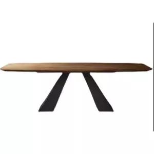 카페 회의테이블 대형 우드슬랩 원목 오피스 상담실 단체석 미팅룸