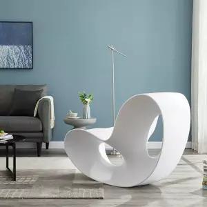 안락 흔들의자 북유럽 1인용 로킹체어 라운지 사무실 카페 휴식 인테리어