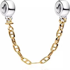 판도라 팔찌 골드 실버 스파클링 파베 CZ 여성 가족 친구 여자 위한 선물 생일 기념 크리스마스 어머니의