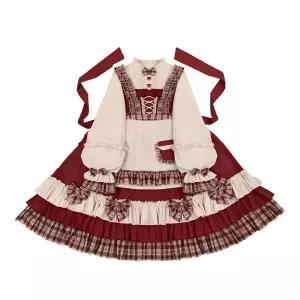 빨간망토 차차 코스튬 소녀 졸사컨셉 파티 성인 옷 빨간망토차차 무대 할로윈데이 컨셉