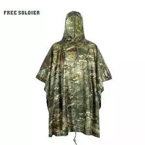 프리솔져 타프 판초 (멀티카모) 우의