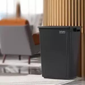 10L그레이직사각커버없음 뚜껑 대형쓰레기통 100L 업소용