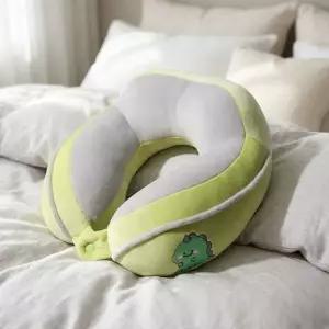 (모아픽) 여행용 목쿠션 캐릭터 목베개 휴대용 기내용 목베개