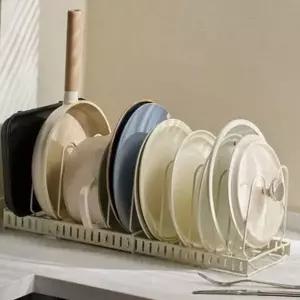 후라이팬 정리대 냄비 정리대 다용도 주방 뚜껑 수납 싱크대