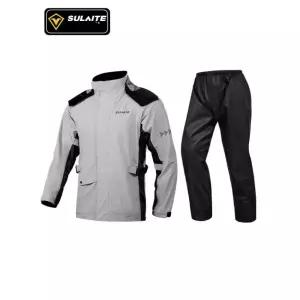 팬츠 라이더 긴팔 방수 우비 오토바이 그레이 라이딩