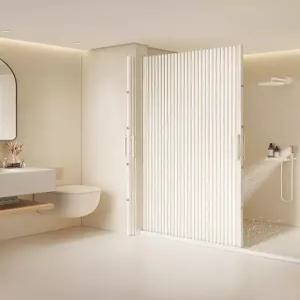 도어 무타공 간이벽 자바라문 중문 미닫이문 파티션 설치