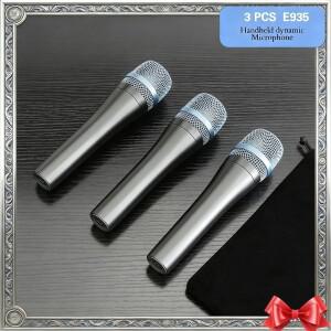 2026 3Pcs Evolution 900  E935 다이나믹 마이크 라이브 공연 가라오케 소셜 오디오 컨퍼런스 록 노래