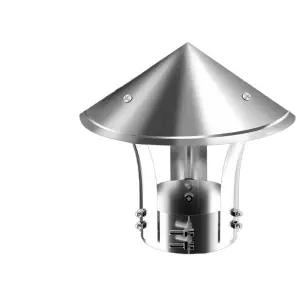 스텐연통 삿갓 연통마감티 00 벽난로 부자재 화목난로연통