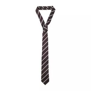 브라운 라일락 스트라이프 넓은 타이 NTFS21170200 BROWN