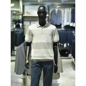 [PARKLAND]오스틴리드 세이브존03 여름 스카시조직 반팔 카라 니트 AWN26250 (48700187)