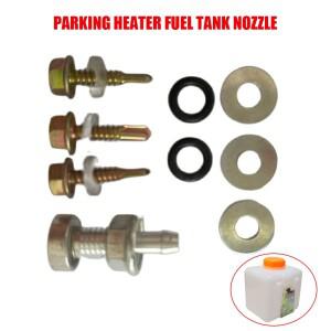 주차 히터 연료 탱크 노즐 오일 헤드 트럭 가열 테이퍼 원통형 알루미늄 배출구 수정 액세서리