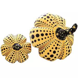 감성 호박색 쿠션 홈데코 디자인 팝아트 인테리어