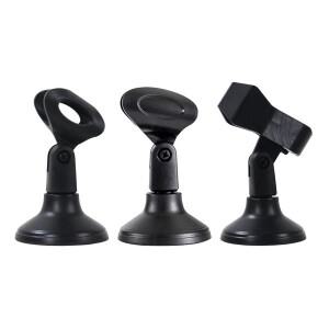 탁상용 호환 마이크 스탠드 노래 인터뷰 둥근 분리형 베이스가  견고 다재다능한 콘서트 공연 무대 스튜디