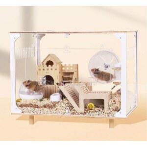 햄스터 케 대형 피그미다람쥐 빌라 600 3층 햄스터하우스 표준 땅굴존