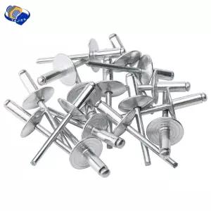 30/10개 대형 플랜지 알루미늄 블라인드 리벳 팝 리벳 플랜지 직경 5/816mm