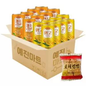 예진마트 과일음료 서편제제주감귤 다인 서편제 제주감귤 망고+제주감귤 각 망고 30캔입 175ML