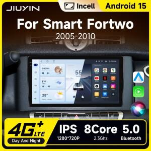 JIUYIN V1 AI 음성 무선 카플레이 안드로이드 오토 라디오 스마트 포투 451 2005 - 4G 차량 멀티미디어 GPS