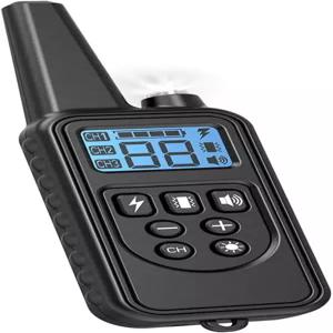 대형 중형 소형견을 위한 F-컬러 반려견 훈련용 칼라 리모컨 추가 충전식 2600피트 쇼크 컨트롤러 액세서리