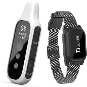 반려견용 허니 원 쇼크 칼라 리모컨 3500FT가 장착된 트레이닝 3가지 모드 소형 중형견용 IP67 방수 E