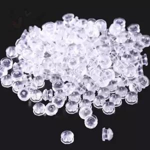 투명 실리콘 귀걸이 고정 마개 악세서리 제작 부자재 비즈 공예 수제 귀걸이