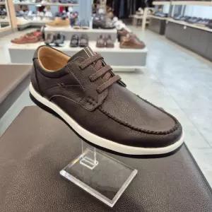 HC11 소가죽 남성 보트화 초경량 세미정장 보트화  M2H2U51J385