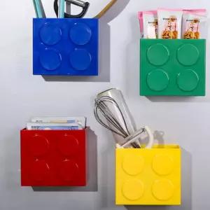 미쁨담아 블록자석수납함 칠판분필선반