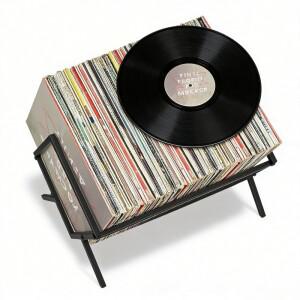 다층 비닐 레코드 앨범 보관 랙 80LP 대용량 플레이어 호환 액세서리 CD 홈 침실 거실 정리