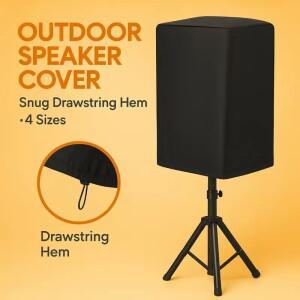 210D 옥스포드 천 스피커 커버 카바는 홈 시어터 야외 사운드 시스템 다양한 크기로 제공되는 방수 먼지 방