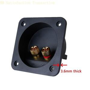 홈시어터 자동차 차량용 호환 사운드 설정코퍼 바인딩 포스트가 Axyb 서브 우퍼 터미널 상자